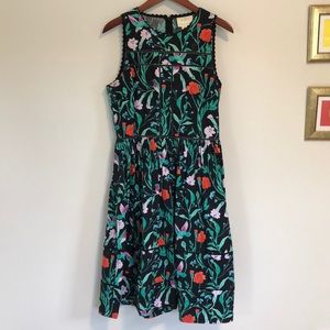 Kate spade midi fit&flare dress